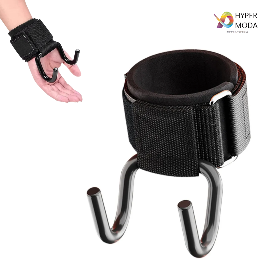 Kit 2 pcs Correas Gancho Ejercicio Gym